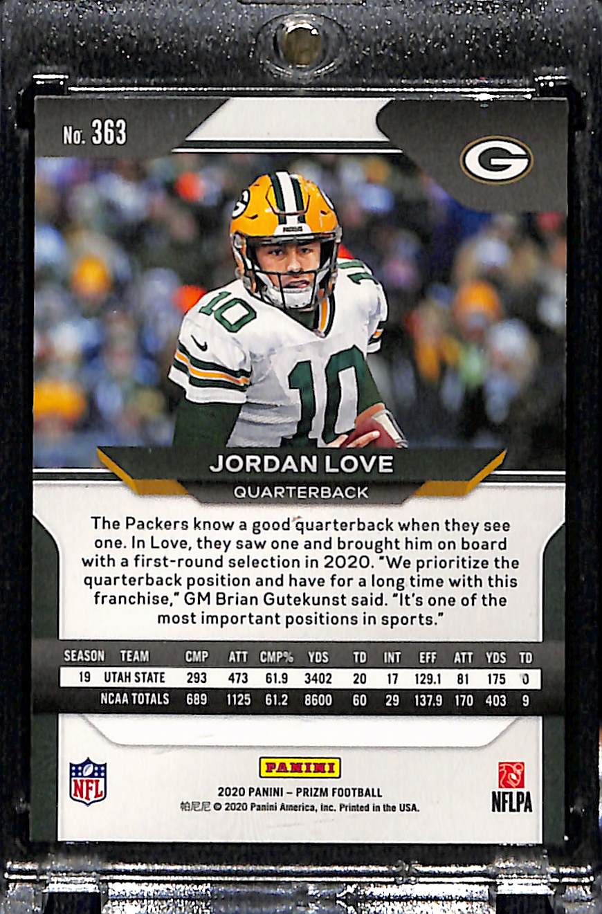 2020 Panini Prizm Jordan Love #363
