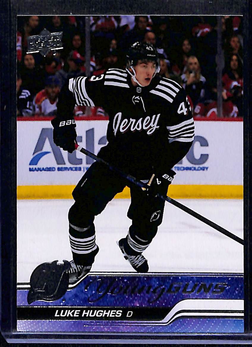 2023-24 Upper Deck Series 1 Luke Hughes #248
