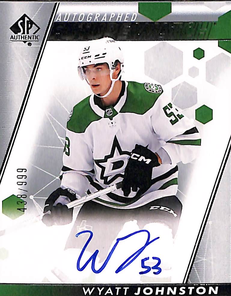 2022-23 Upper Deck SP Authentic Wyatt Johnston #146 438/999