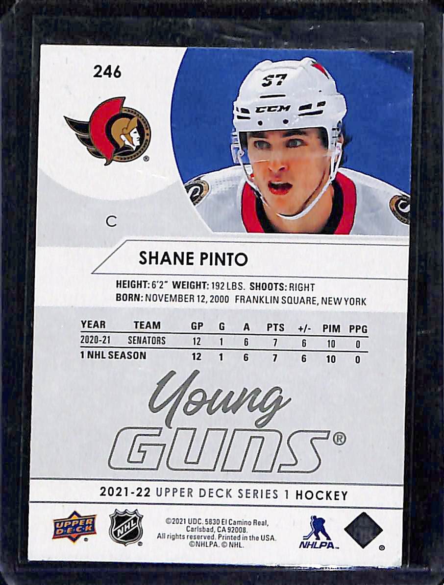 2021-22 Upper Deck Series 1 Shane Pinto #246