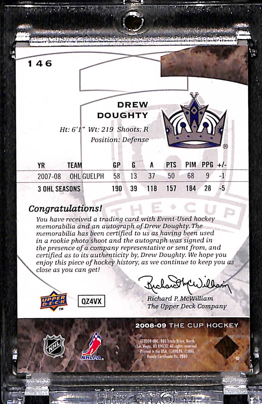 2008-09 Upper Deck The Cup Drew Doughty #146 64/99