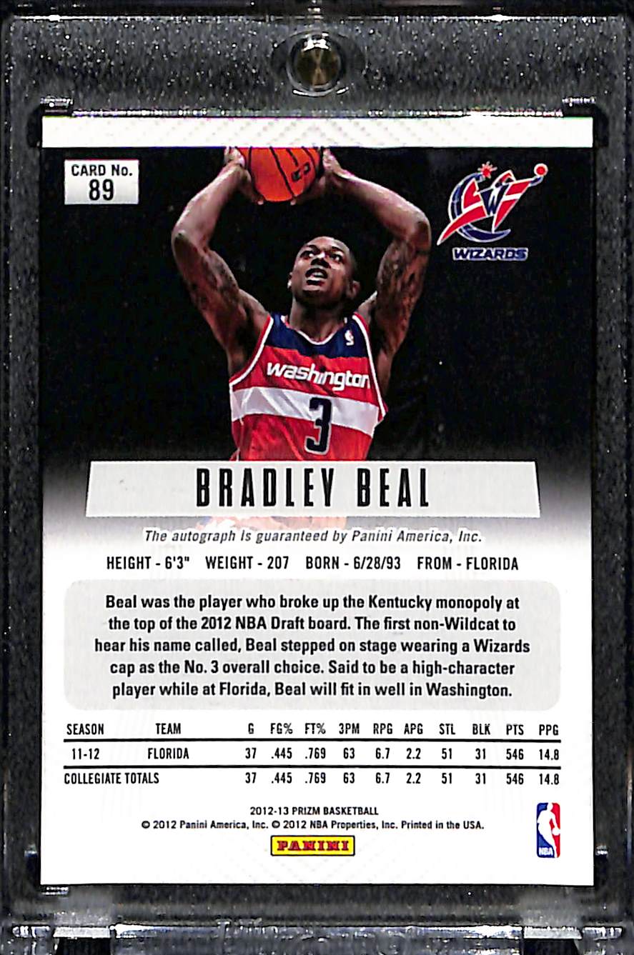 2012-13 Panini Prizm Bradley Beal #89