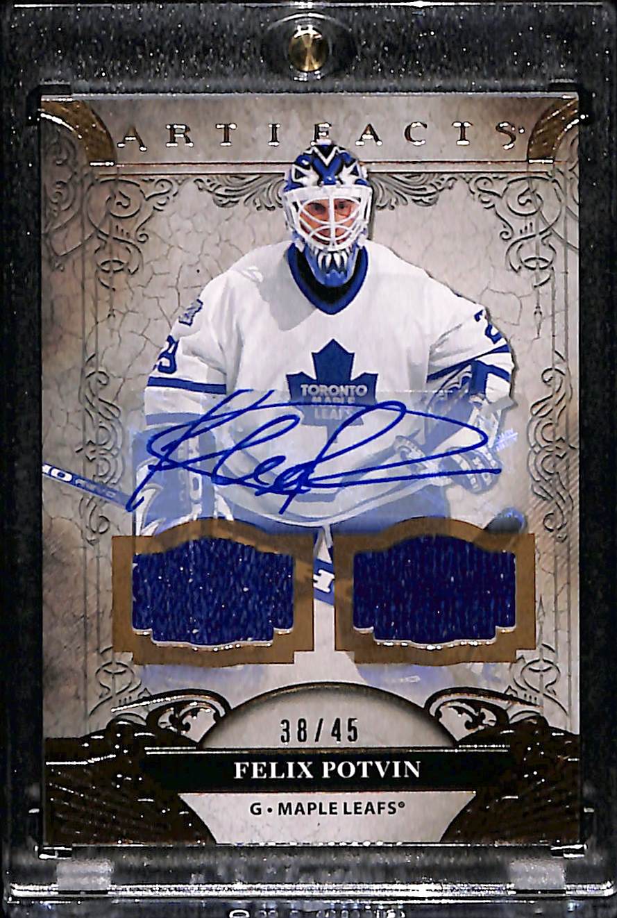 2020-21 Upper Deck Artifacts Felix Potvin #151 38/45
