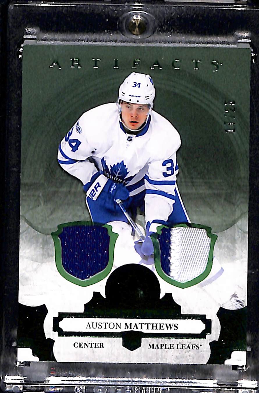 2017-18 Upper Deck Artifacts Auston Matthews #110 17/25