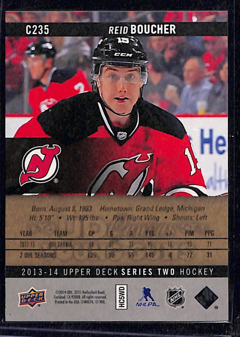 2013-14 Upper Deck Series 2 Reid Boucher #C235