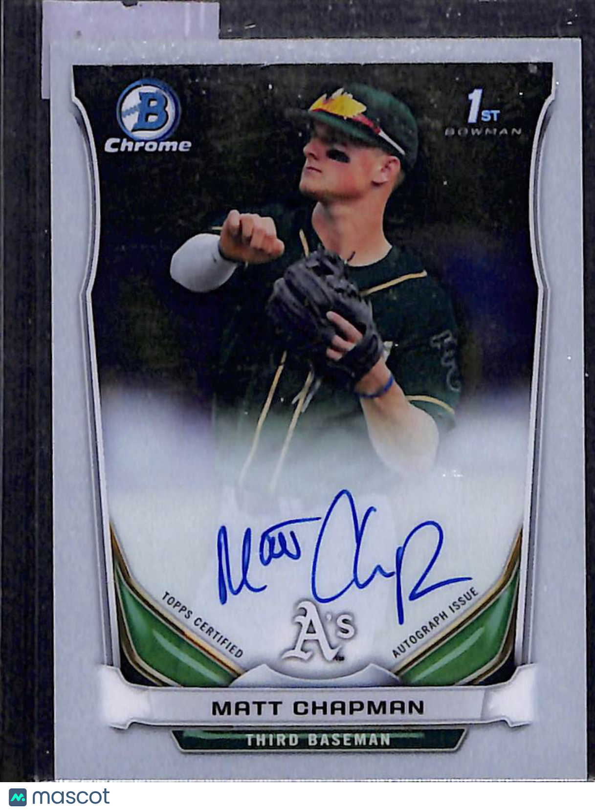 2014 Topps Bowman Chrome Edwin Moreno #BCA-MCH 1st Bowman Auto