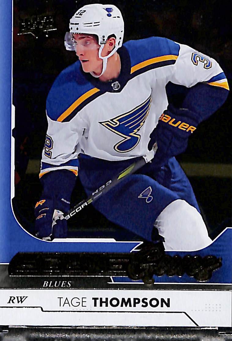 2017-18 Upper Deck Series 1 Tage Thompson