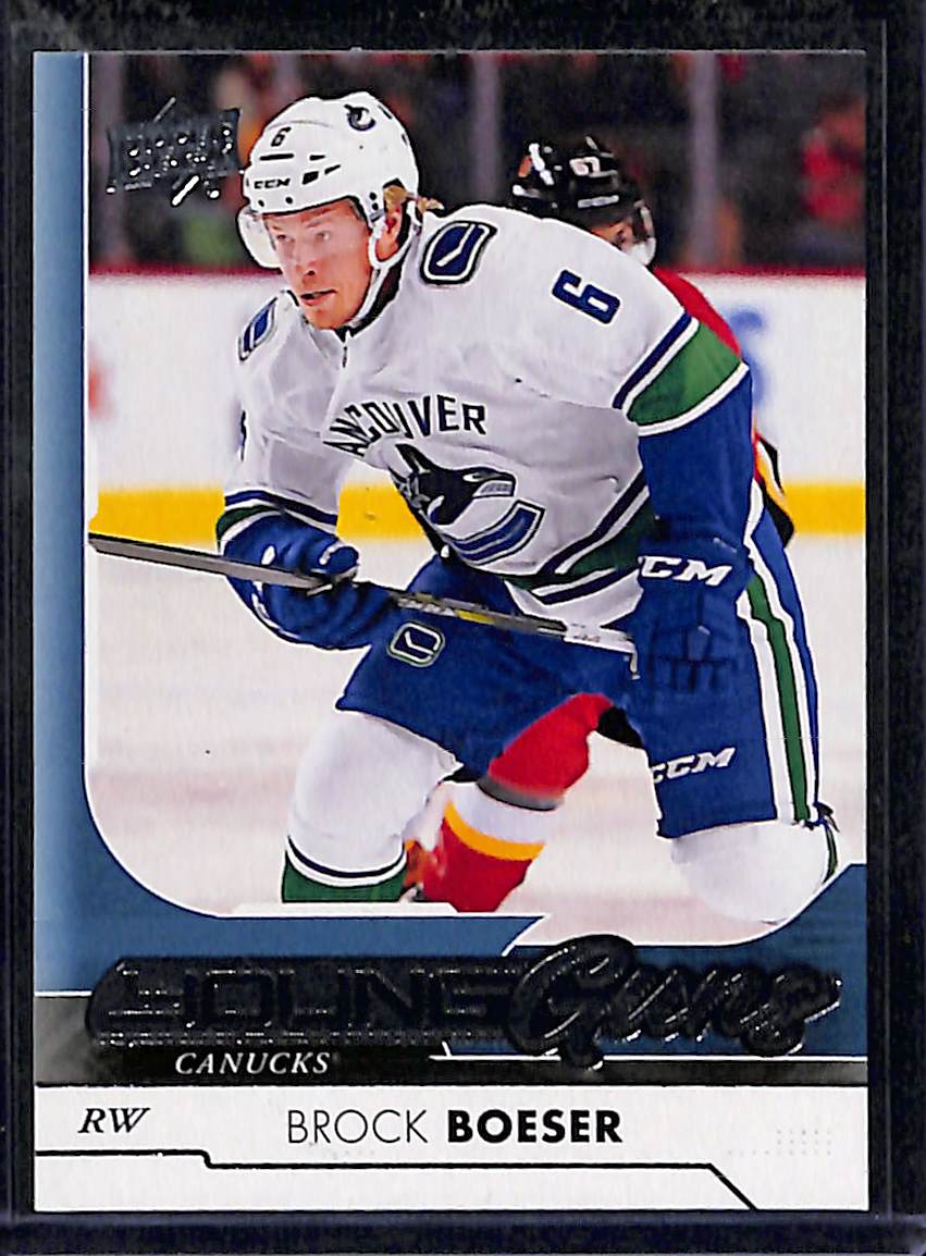 2017-18 Upper Deck Series 1 Brock Boeser #247