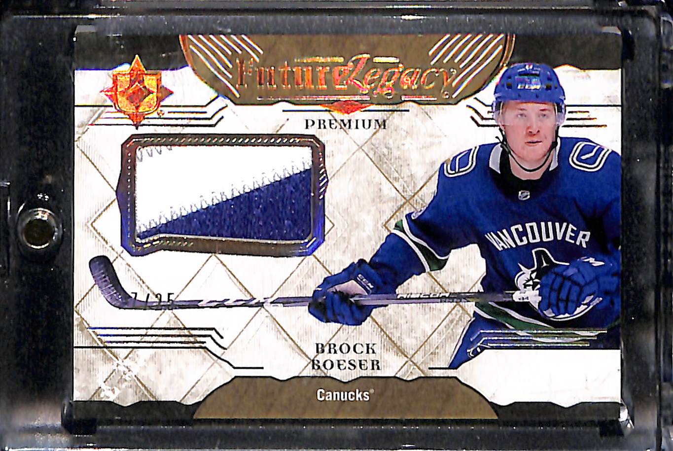 2017-18 Upper Deck Ultimate Collection Brock Boeser #FL-BB