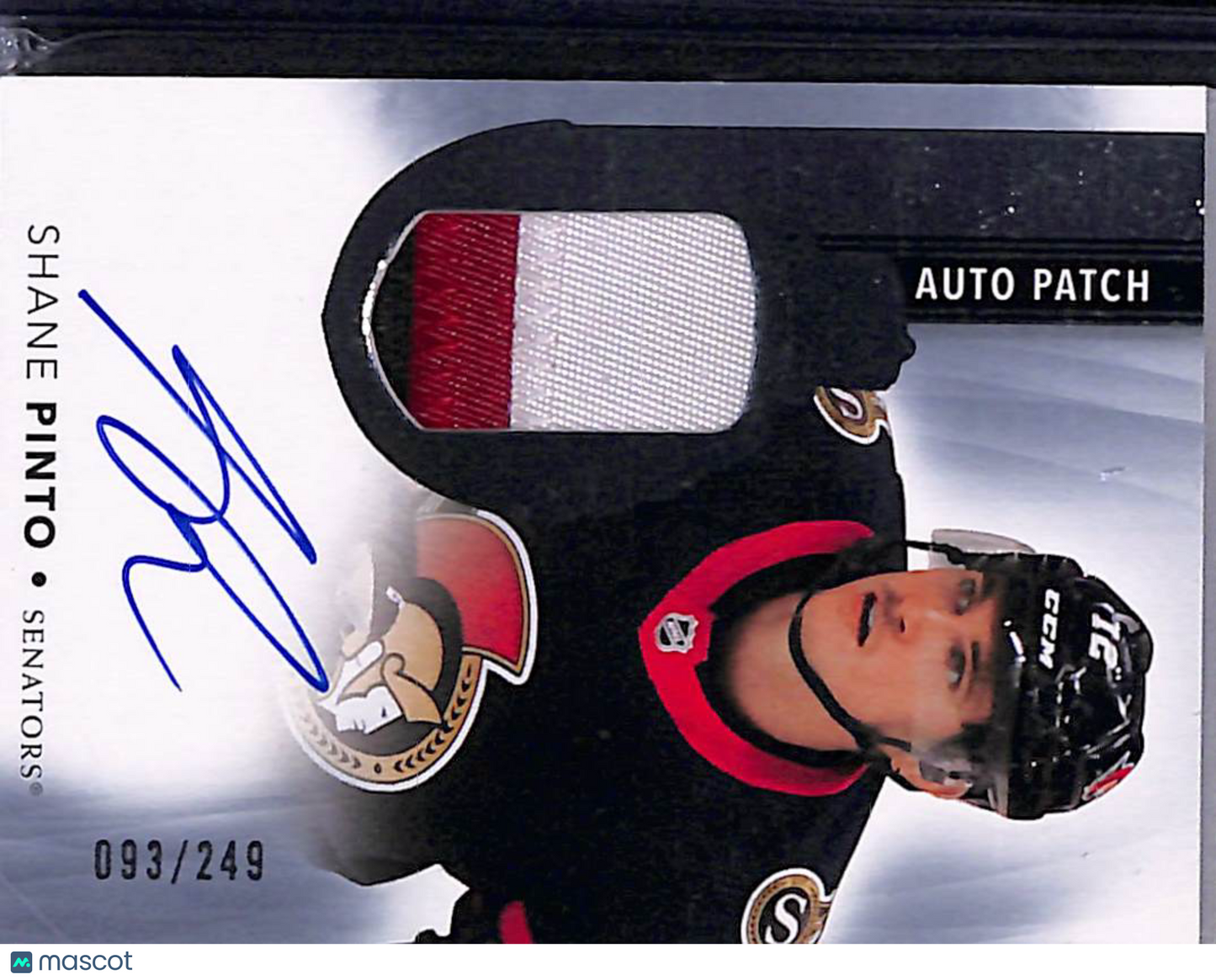 2022 2021-22 Upper Deck The Cup Shane Pinto #093 Cup RPA 093/249