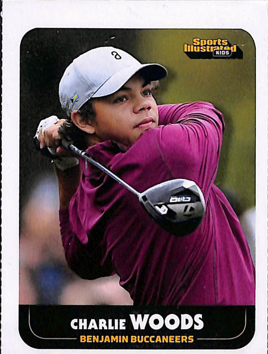 2024 Sports Illustrated Kids Charlie Woods #907