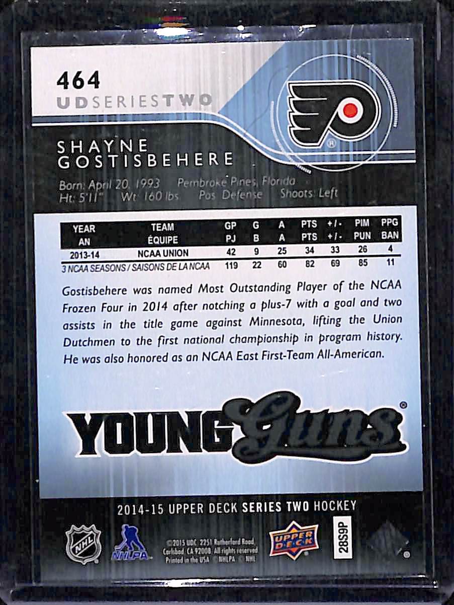 2014-15 Upper Deck Series 2 Shayne Gostisbehere #464