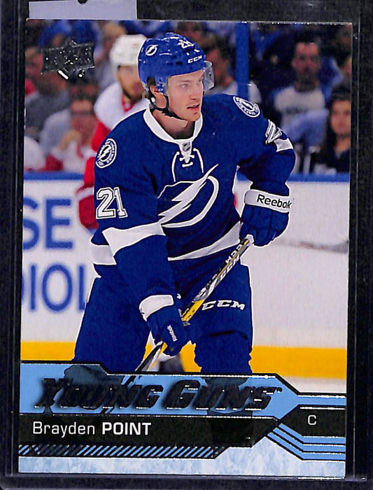 2016-17 Upper Deck Series 1 Brayden Point #205