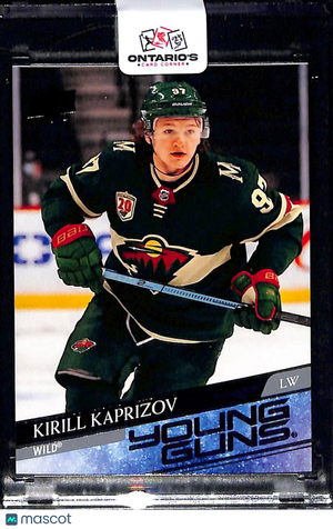 2021 Upper Deck Series 2 Young Guns Kirill Kaprizov #451