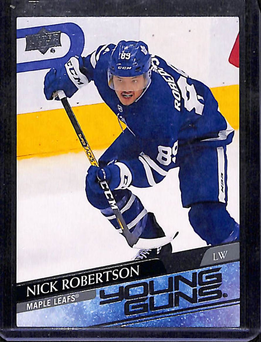 2020-21 Upper Deck Series 1 Nick Robertson #237
