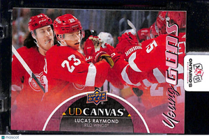 2021 Upper Deck Series 2 UD Canvas Young Guns Lucas Raymond #C226