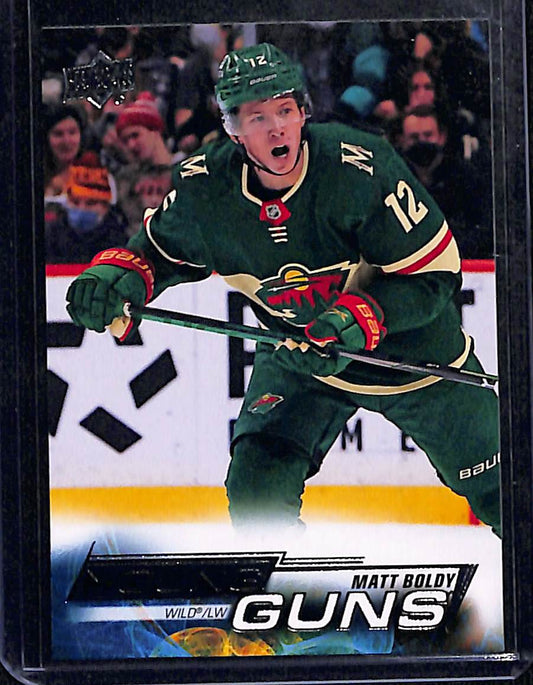 2022-23 Upper Deck Series 1 Matt Boldy #201