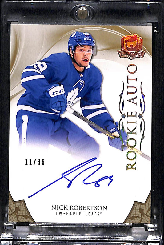 2020-21 Upper Deck The Cup Nick Robertson #124 11/36