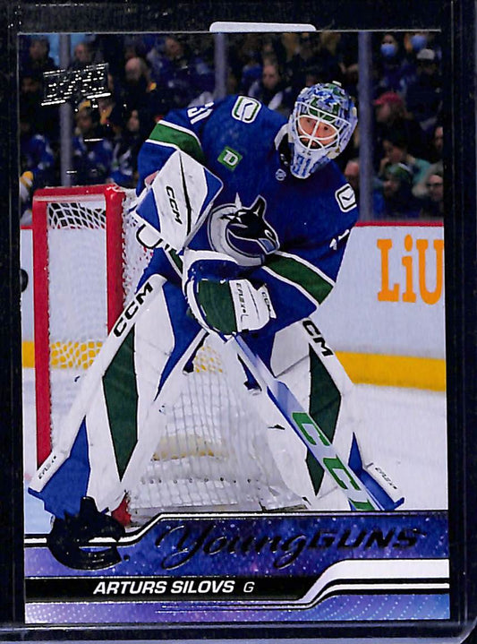 2023-24 Upper Deck Series 2 Arturs Silovs #485