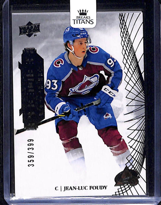 2022-23 Upper Deck Premier Jean-Luc Foudy #359 359/399