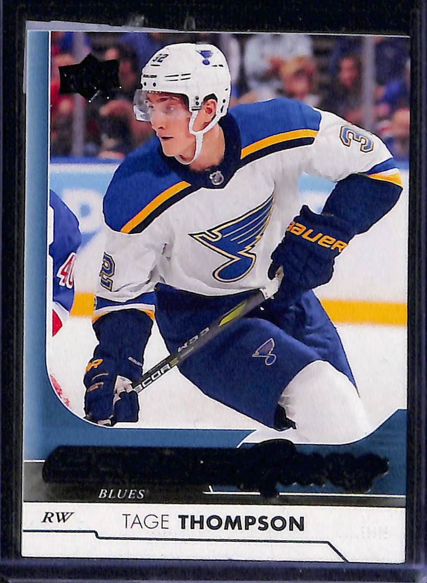 2017-18 Upper Deck Series 1 Tage Thompson #228