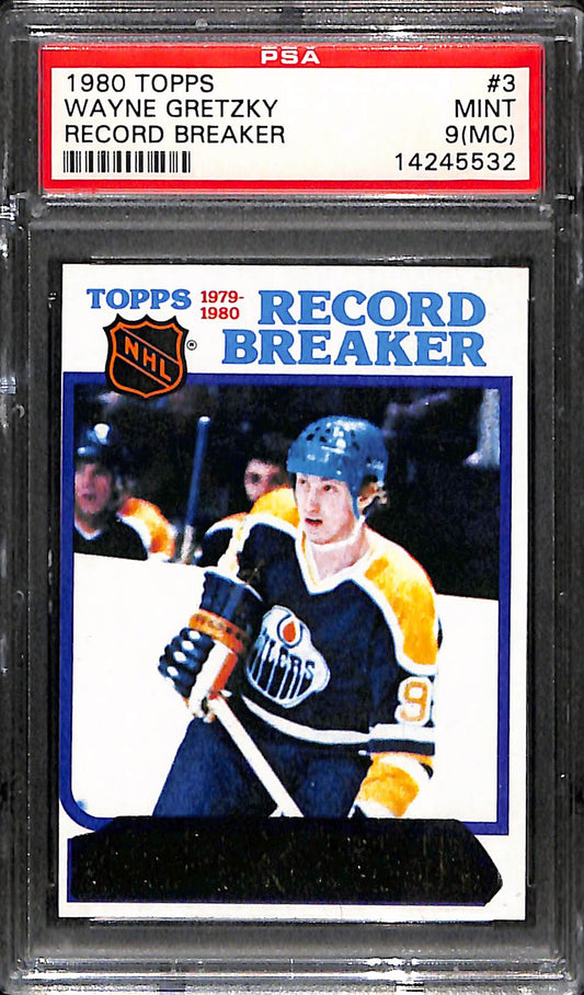 1980 Topps Wayne Gretzky #3 MC PSA 9