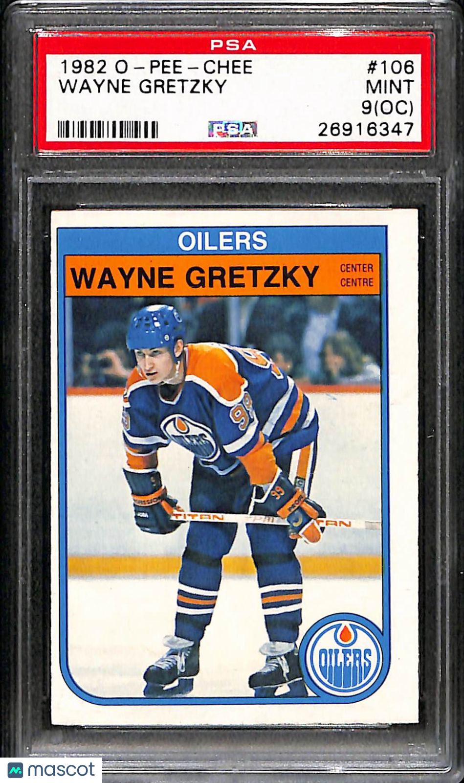 1982 O-Pee-Chee Wayne Gretzky #106 Oc PSA 9