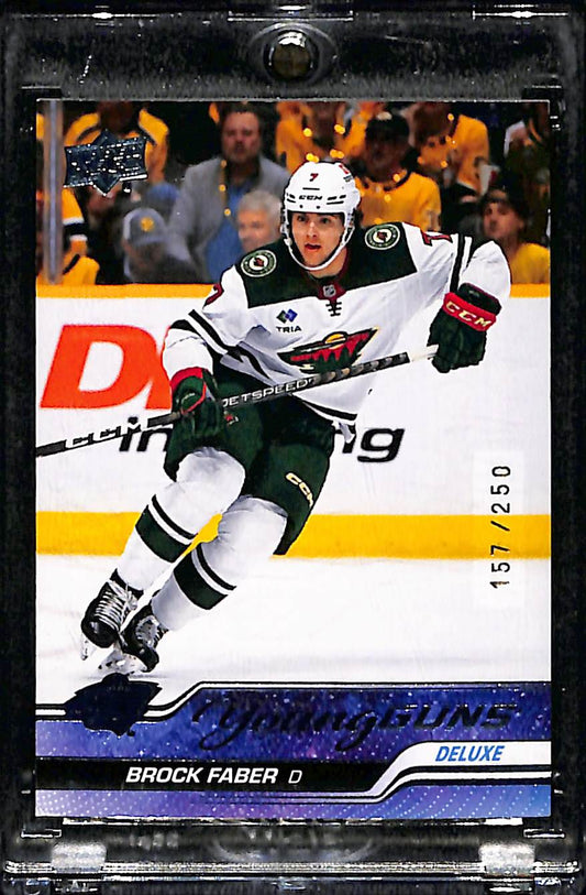 2023-24 Upper Deck Series 1 Brock Faber #215