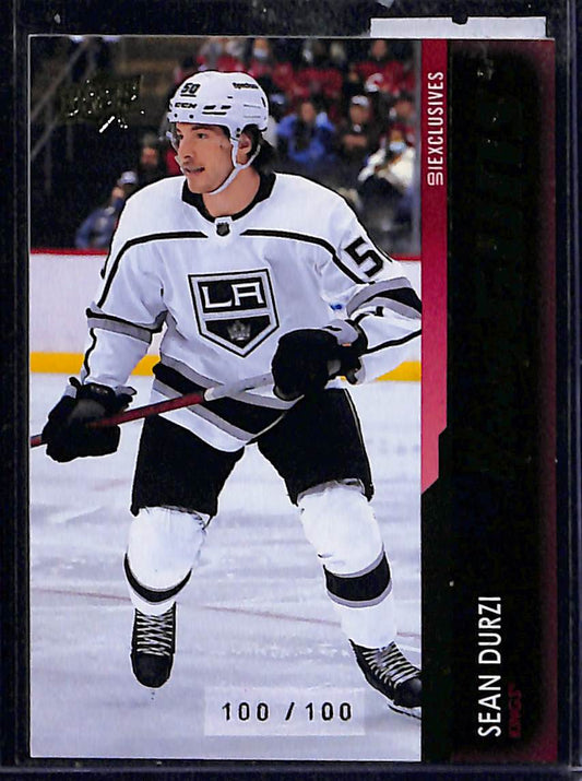 2021 Upper Deck Exclusives Sean Durzi #724 100 / 100
