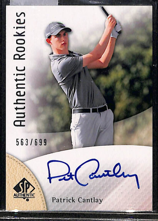 2013 Upper Deck SP Authentic Patrick Cantlay #97 563/699