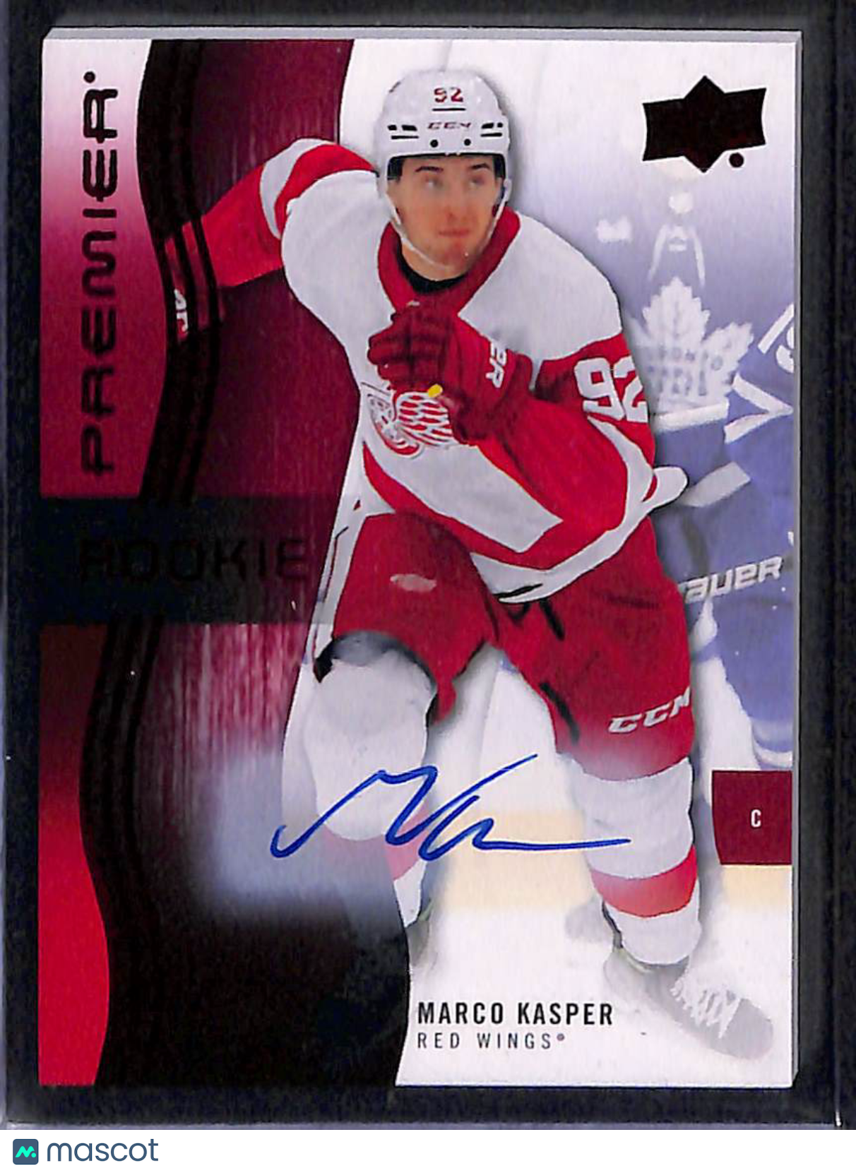 2023-24 Upper Deck Premier Marco Kasper #145 Rookie Auto