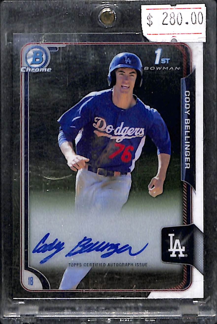 2015 Topps Bowman Chrome Cody Bellinger #BCAP-CBE