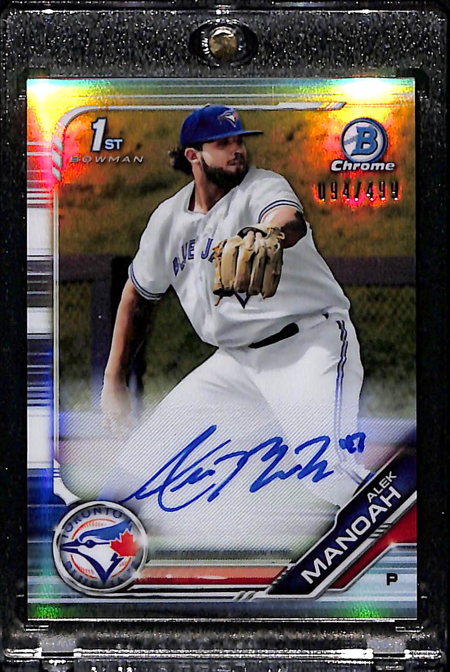 2019 Topps Bowman Draft Alek Manoah #CDA-AM 94/499