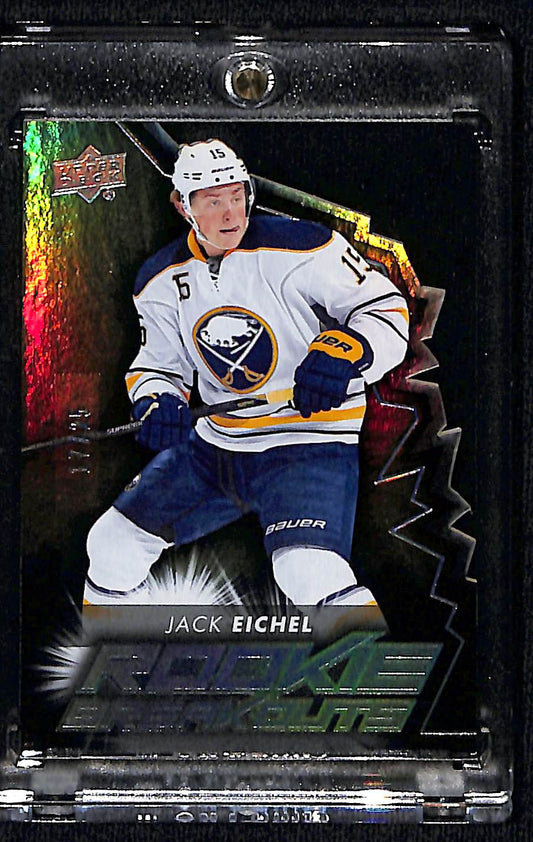 2015-16 Upper Deck Series 2 Jack Eichel /100