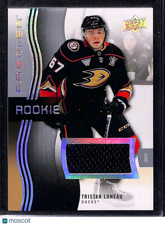 2024 2023-24 Upper Deck Premier Tristan Luneau #124 Rookie Jersey Patch
