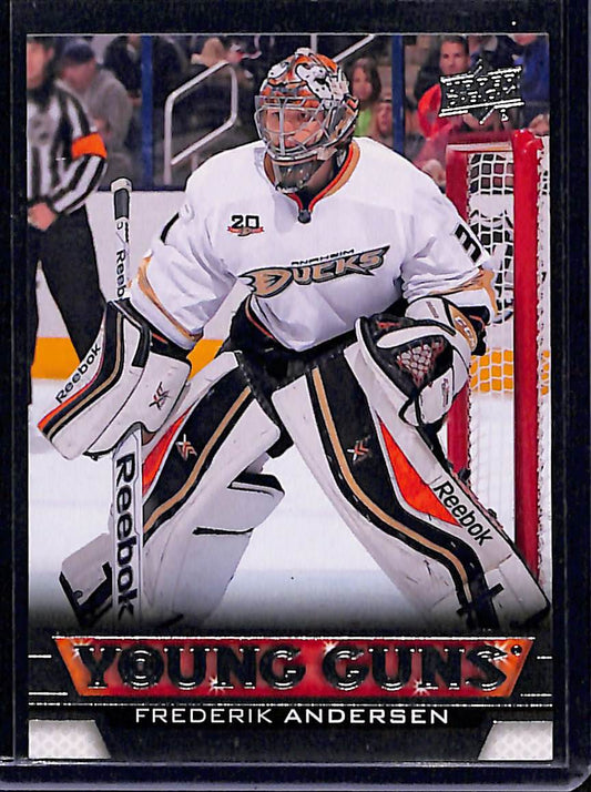 2013-14 Upper Deck Series 2 Frederik Andersen #462