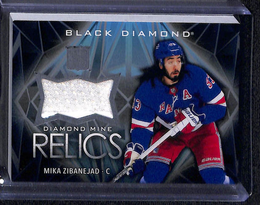2024-25 Black Diamond Mika Zibanejad #DMR-MZ Relic