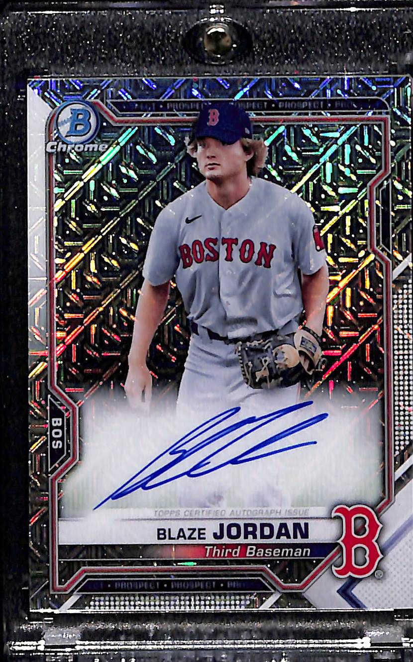 2021 Topps Bowman Chrome Blaze Jordan #BCMA-BJ