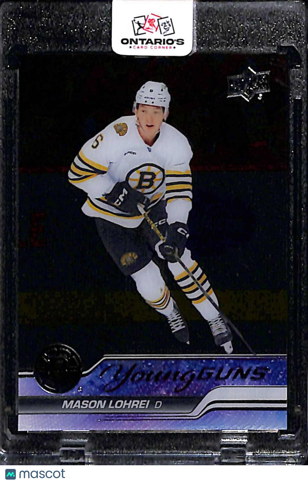 2024 2023-24 Upper Deck Young Guns Mason Lohrei #497 Young Guns