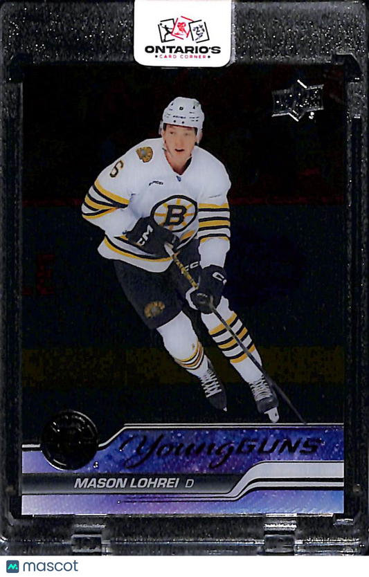 2024 2023-24 Upper Deck Young Guns Mason Lohrei #497 Young Guns