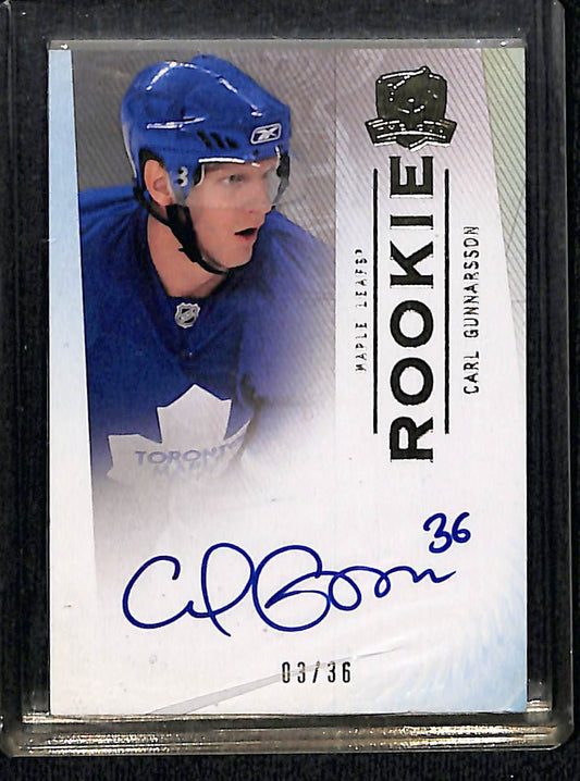 2009-10 Upper Deck The Cup Carl Gunnarsson #103 03/36