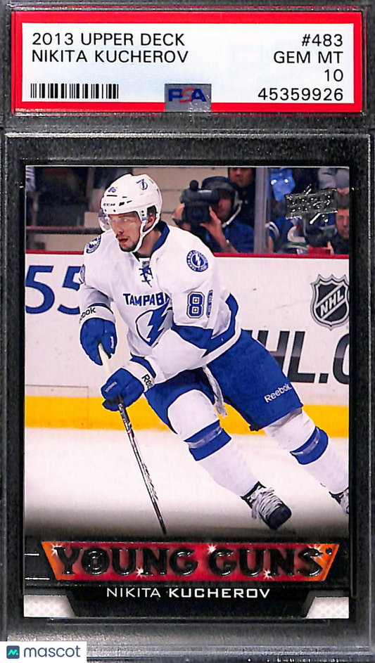 2013 Upper Deck Nikita Kucherov #483 PSA 10