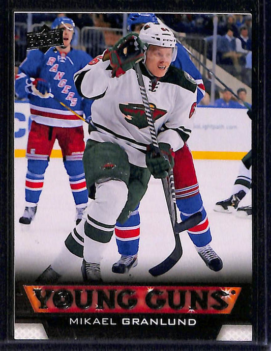 2013-14 Upper Deck Series 2 Mikael Granlund #474