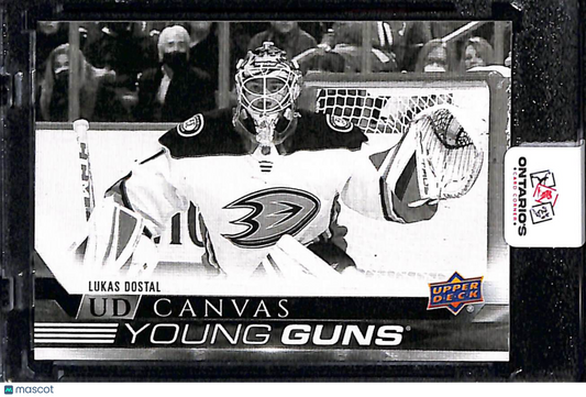 2022 Upper Deck UD Canvas Young Guns Lukas Dostal #C113