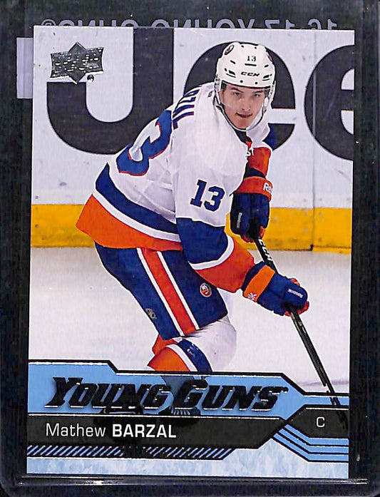 2016-17 Upper Deck Series 2 Mathew Barzal #458