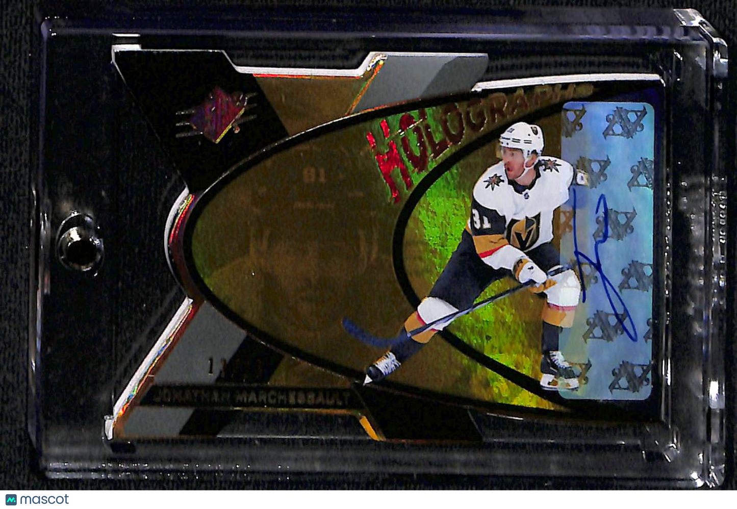 2023-24 Upper Deck SPx Holographs Jonathan Marchessault #HG-JM Autograph