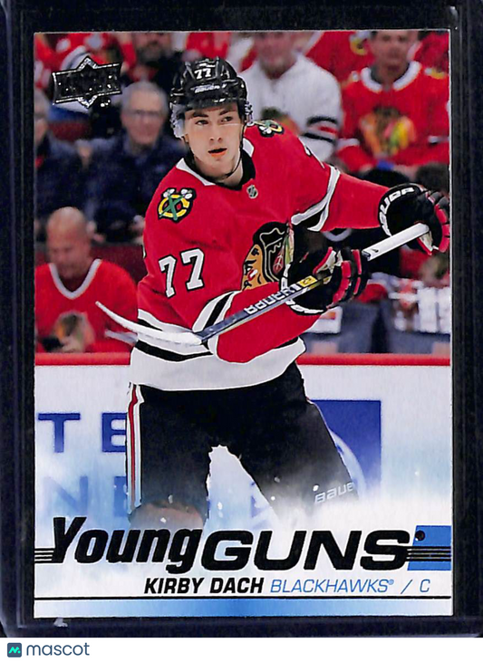 2020 2019-20 Upper Deck Series 2 Kirby Dach #451 Young Guns