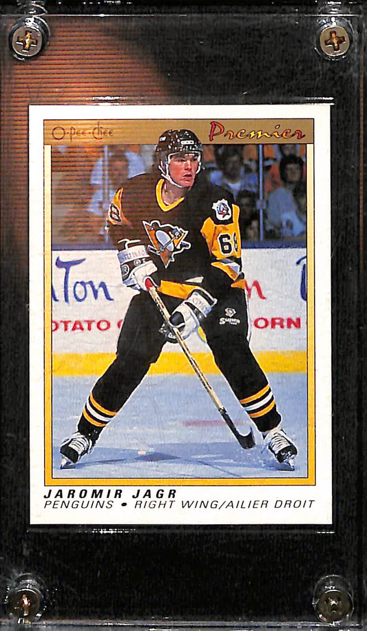 1990 O-Pee-Chee Premier Jaromir Jagr #50