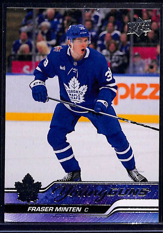 2023-24 Upper Deck Series 2 Fraser Minten #482