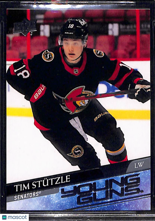 2020-21 Upper Deck Tim Stutzle YG RC #482 BGS 9.5